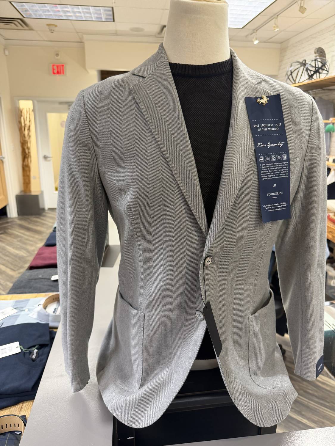 Gianluca Tombolini - Men's Giacca Zero Gravity Sport Coat