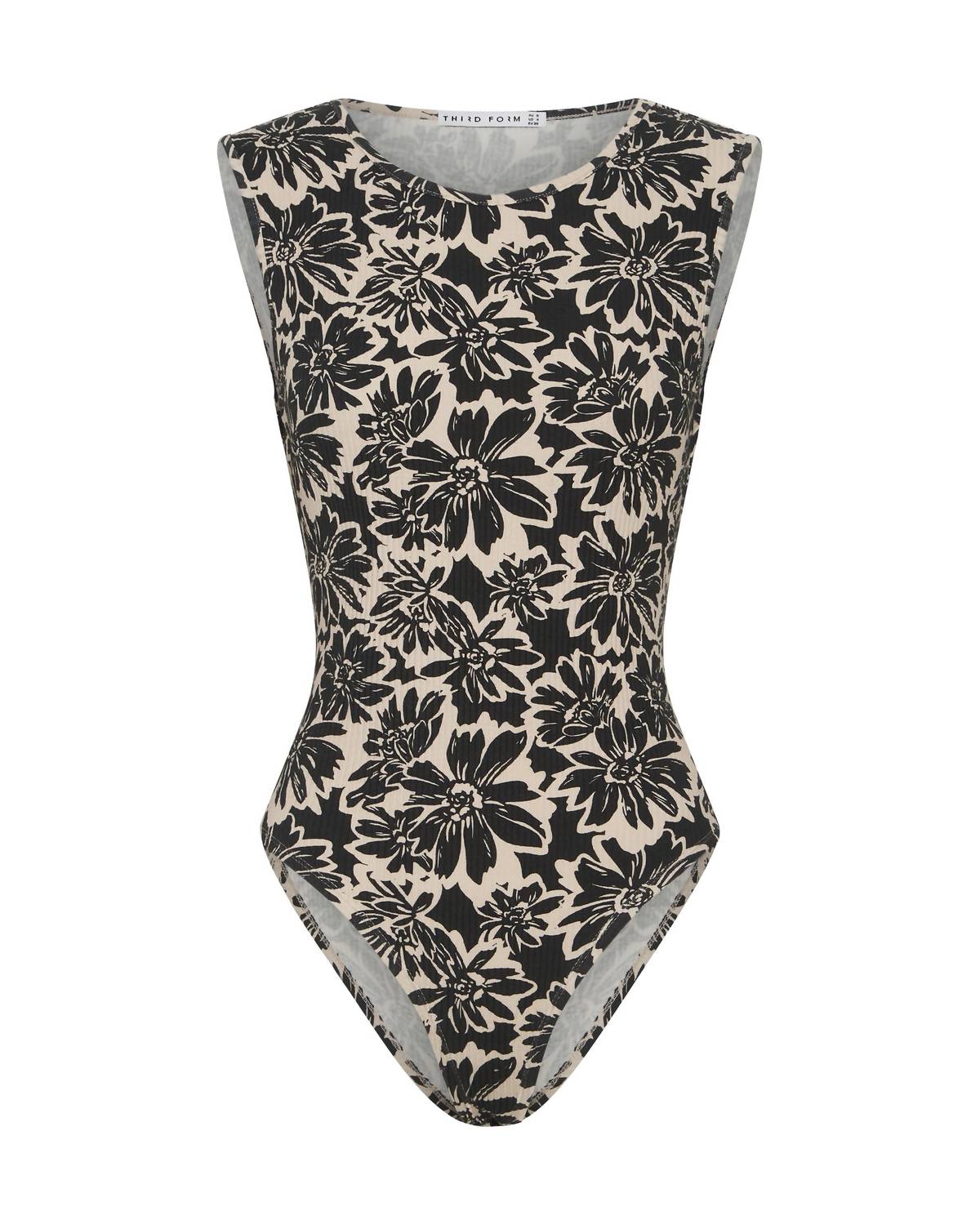 Third Form - Always Floral Tank Bodysuit