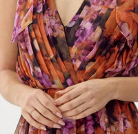 Adelyn Rae - Vianka Tie Shoulder Midi Dress