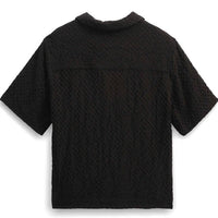 Wax London - Lido Box Dobby Weave Short-sleeve Shirt