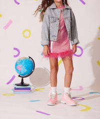 Lola + The Boys - Crystal Bow Jacket