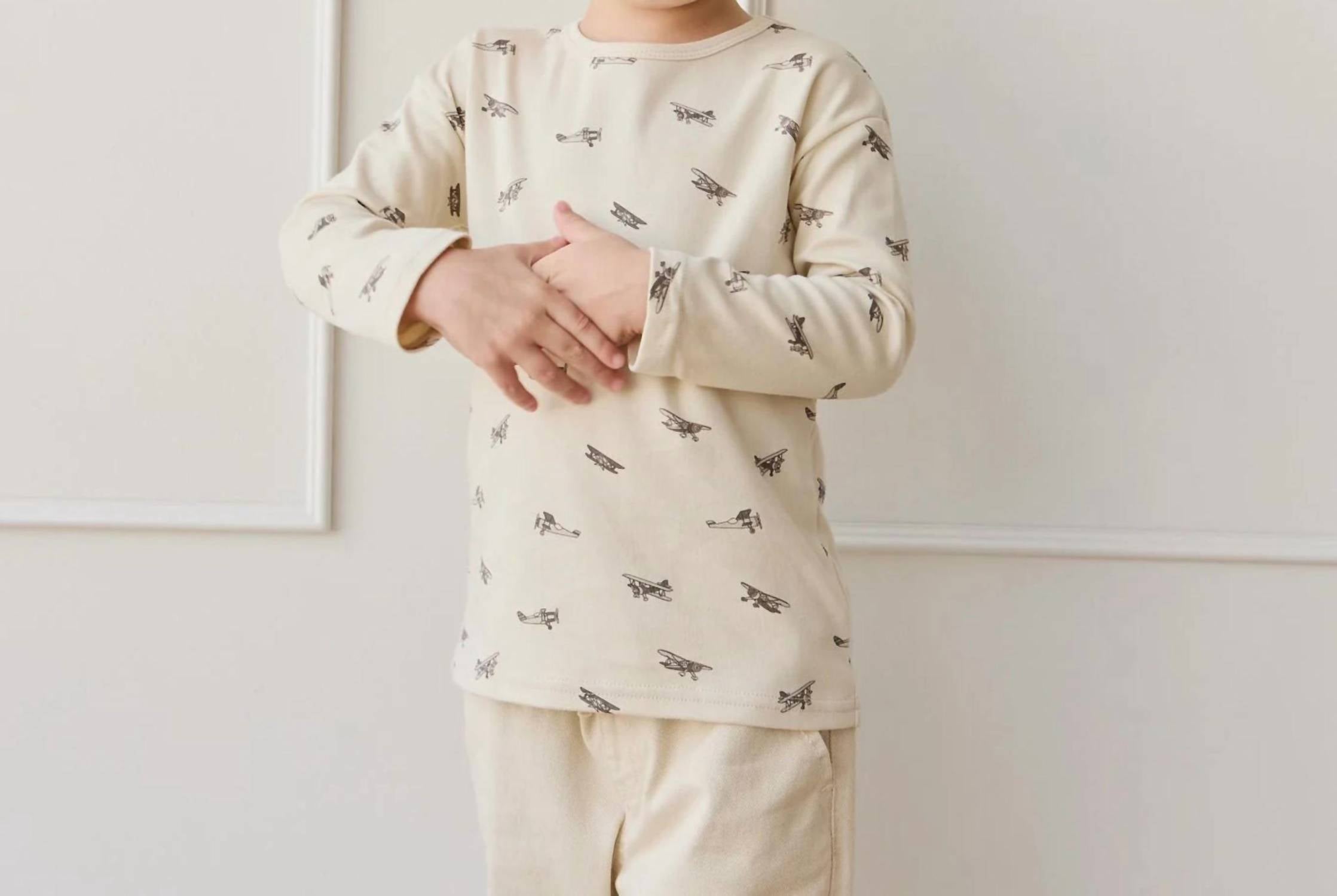 Jamie Kay - Pima Cotton Arnold Long Sleeve Top