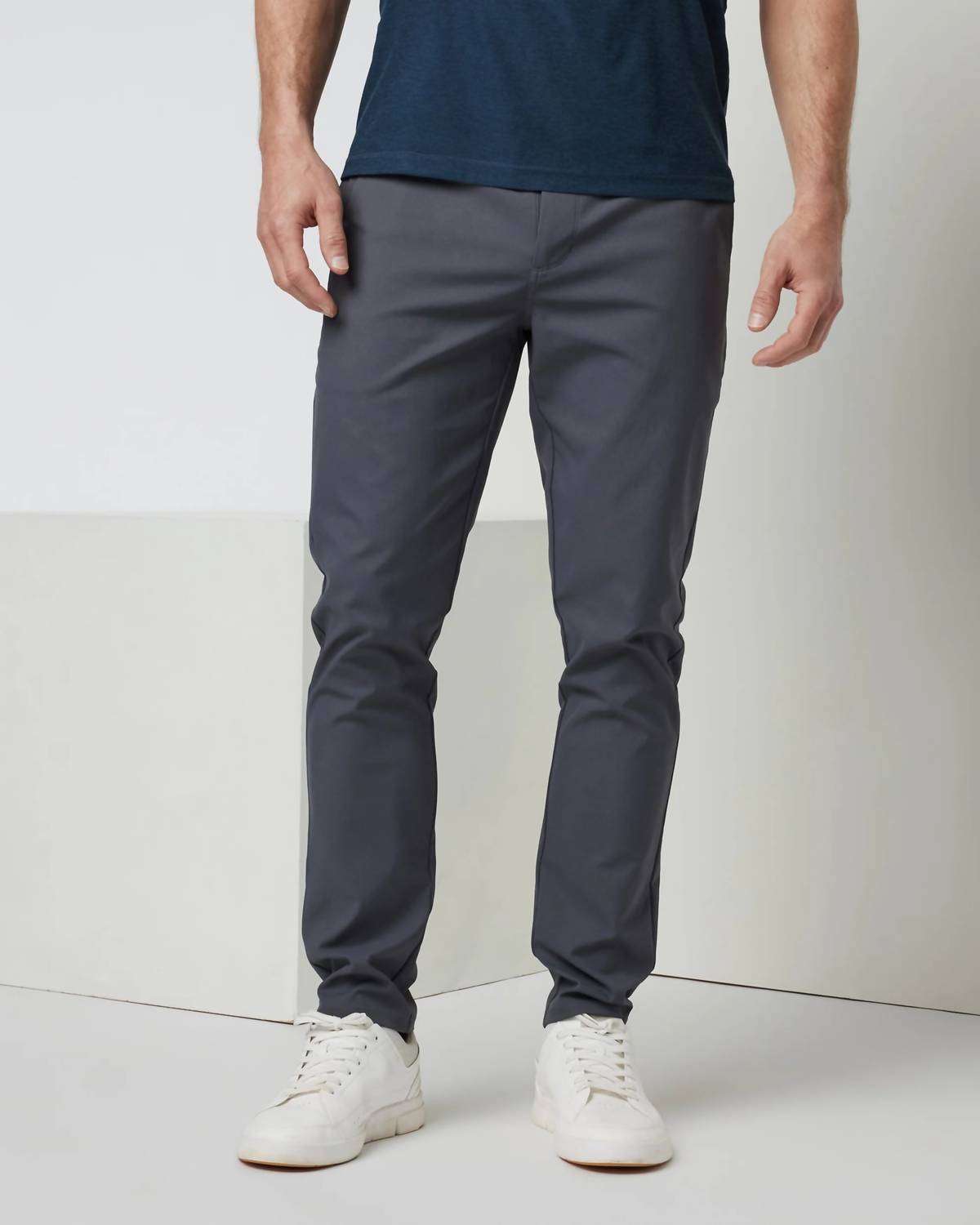Vuori Cascade Tech Chino Pant in charcoal - men's pants