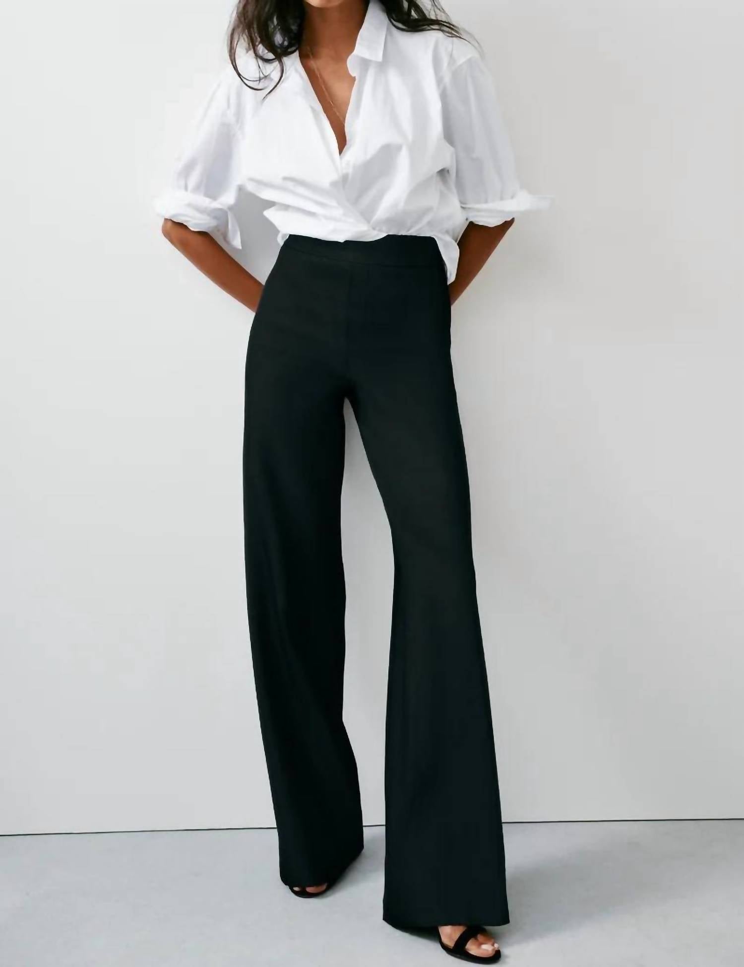 Spanx - Women's Perfect Ponte Wide Leg Pants