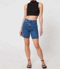 Abrand Jeans - Carrie High Waist Jean Shorts