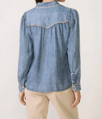 Rails - Campbell Denim Top