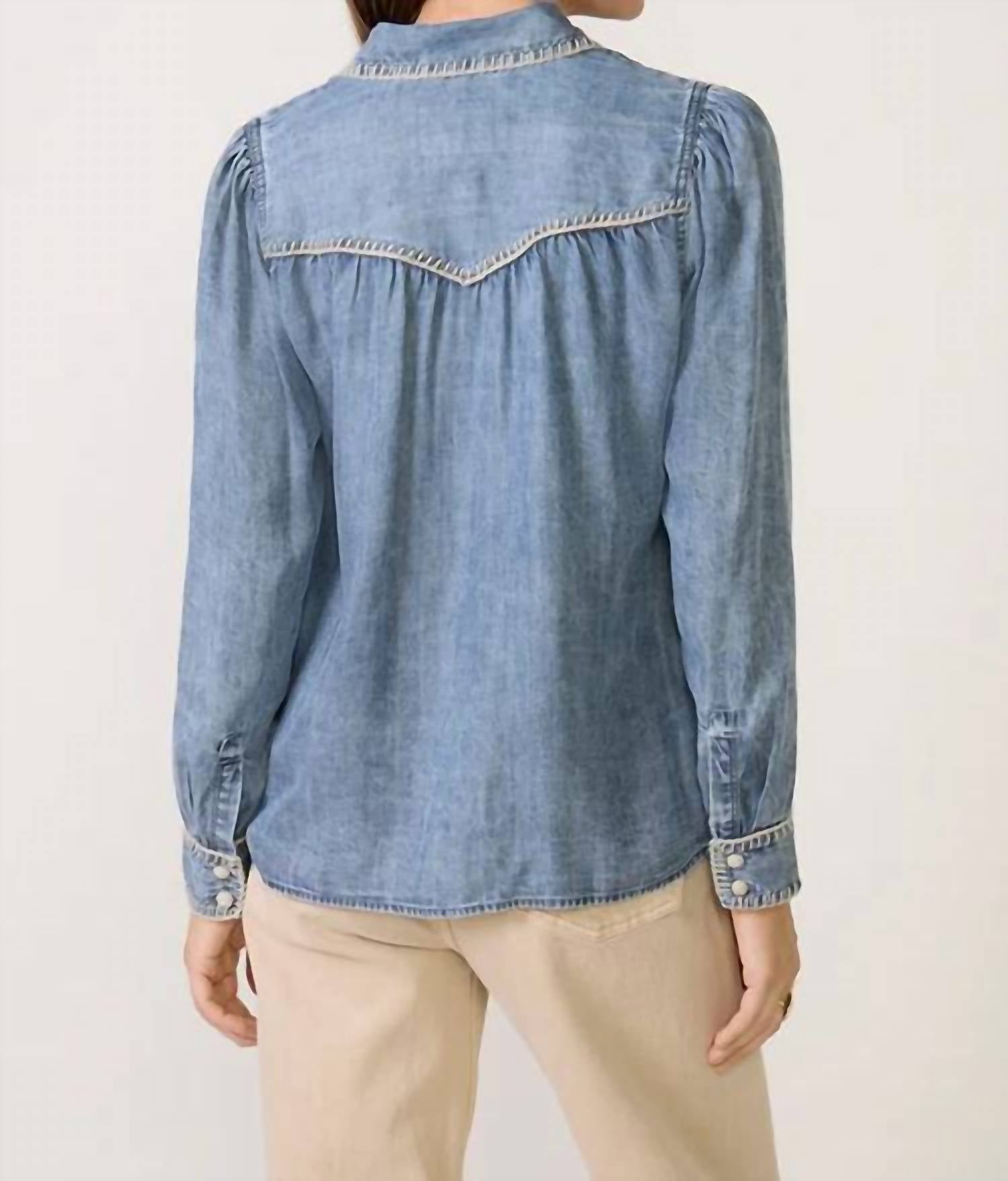 Rails - Campbell Denim Top