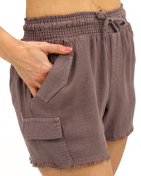 Grace And Lace - Tencel Lyocell Cargo Soft Shorts