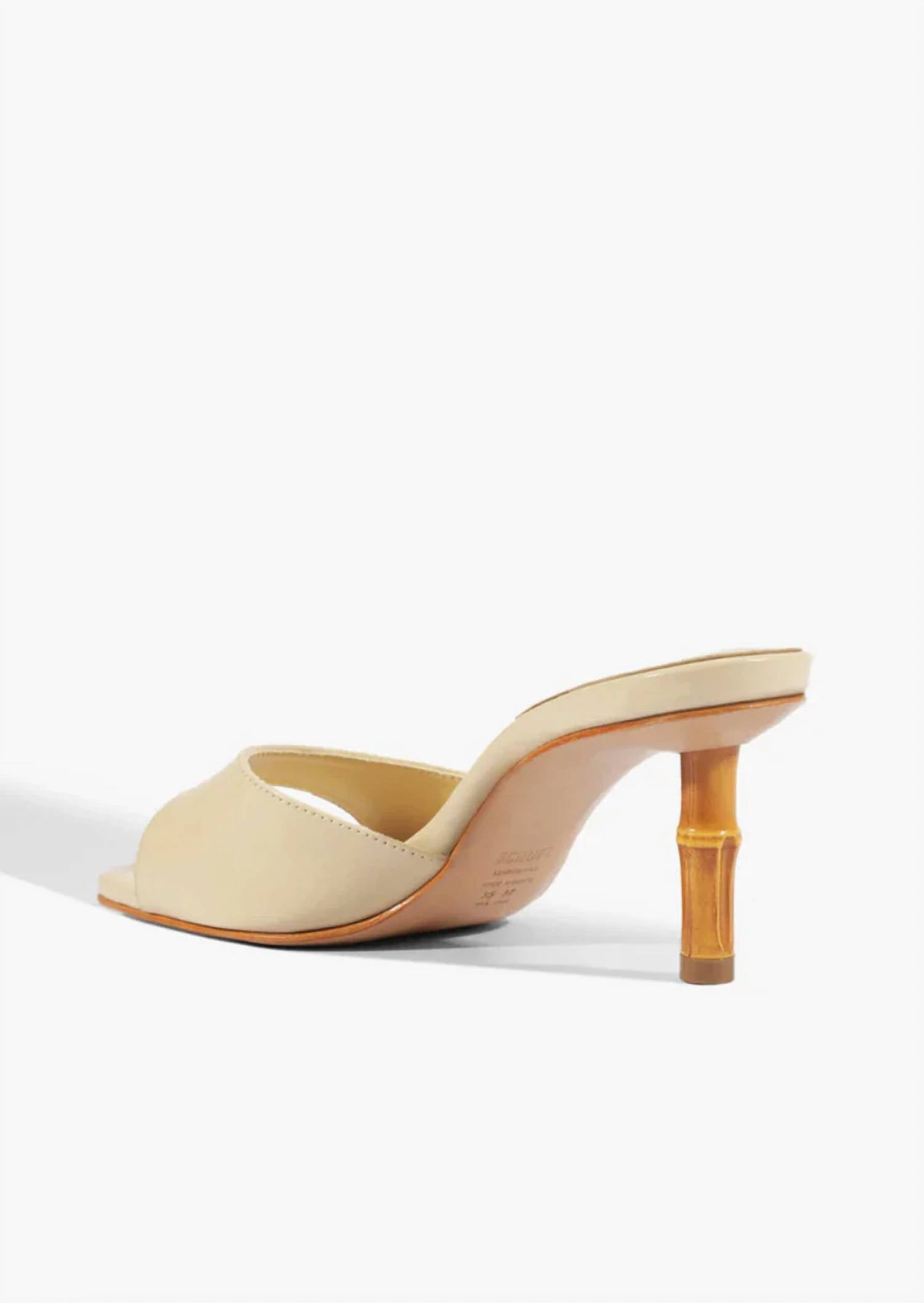 Schutz - Women's Leena Bamboo Heeled Sandal