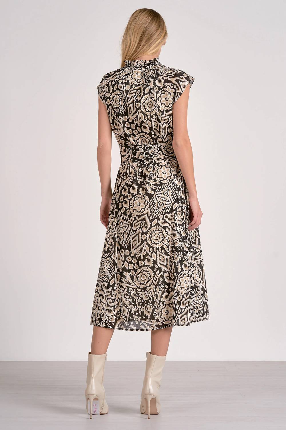 Elan - Neutral Midi Dress