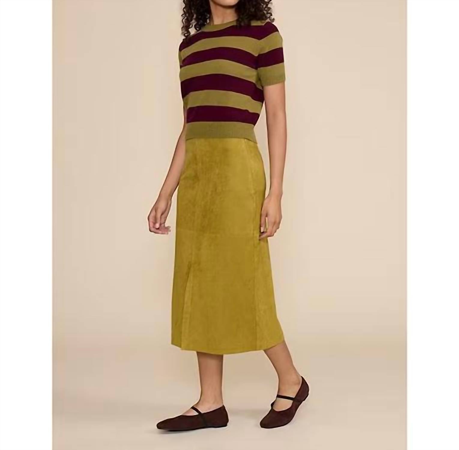 Lucy Paris - Striped Sweater Knit Top