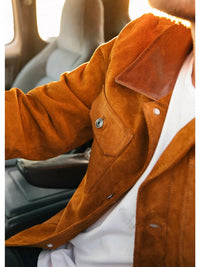 Iron & Resin - Men's Buffalo Rock Suede Jacket