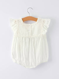 Rylee Faith Designs - Girl's Wildflower Fields Bubble Romper