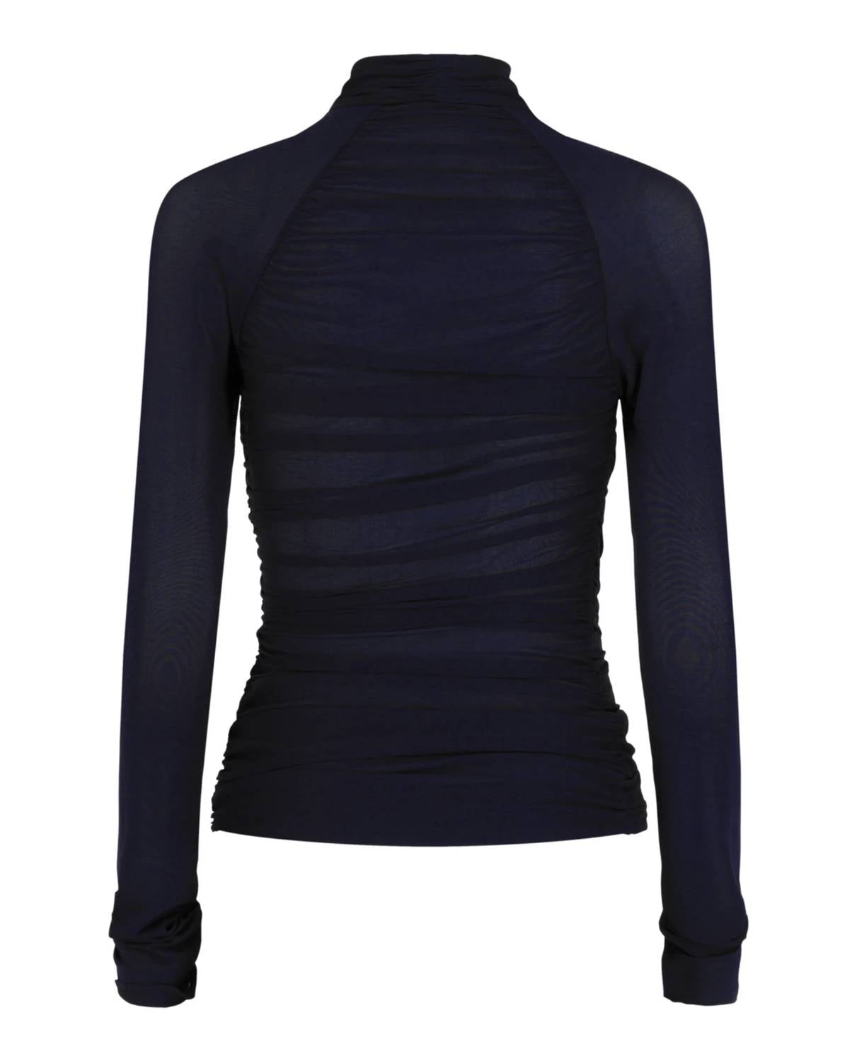 Salvatore Ferragamo - Women's Ruched Long-sleeve Top