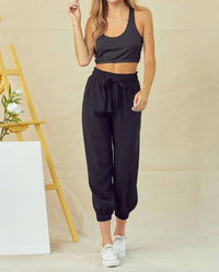 Doe And Rae - Drawstring Jogger