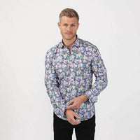 Eight X - Static Floral Button Down Shirt