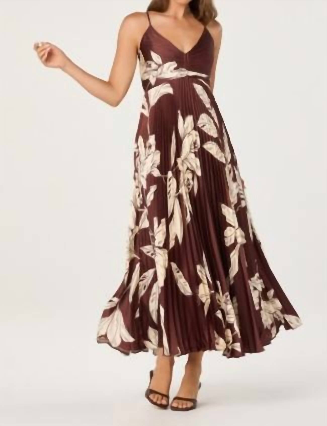 Astr - Clea Floral Maxi Dress