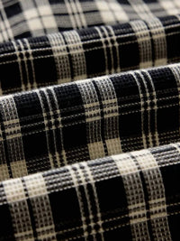 Taylor Stitch Jack Shirt in coal plaid waffle - men's shirt - view 6
