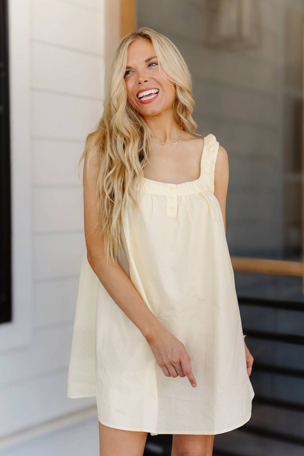 Olivaceous - Ellie Mini Dress
