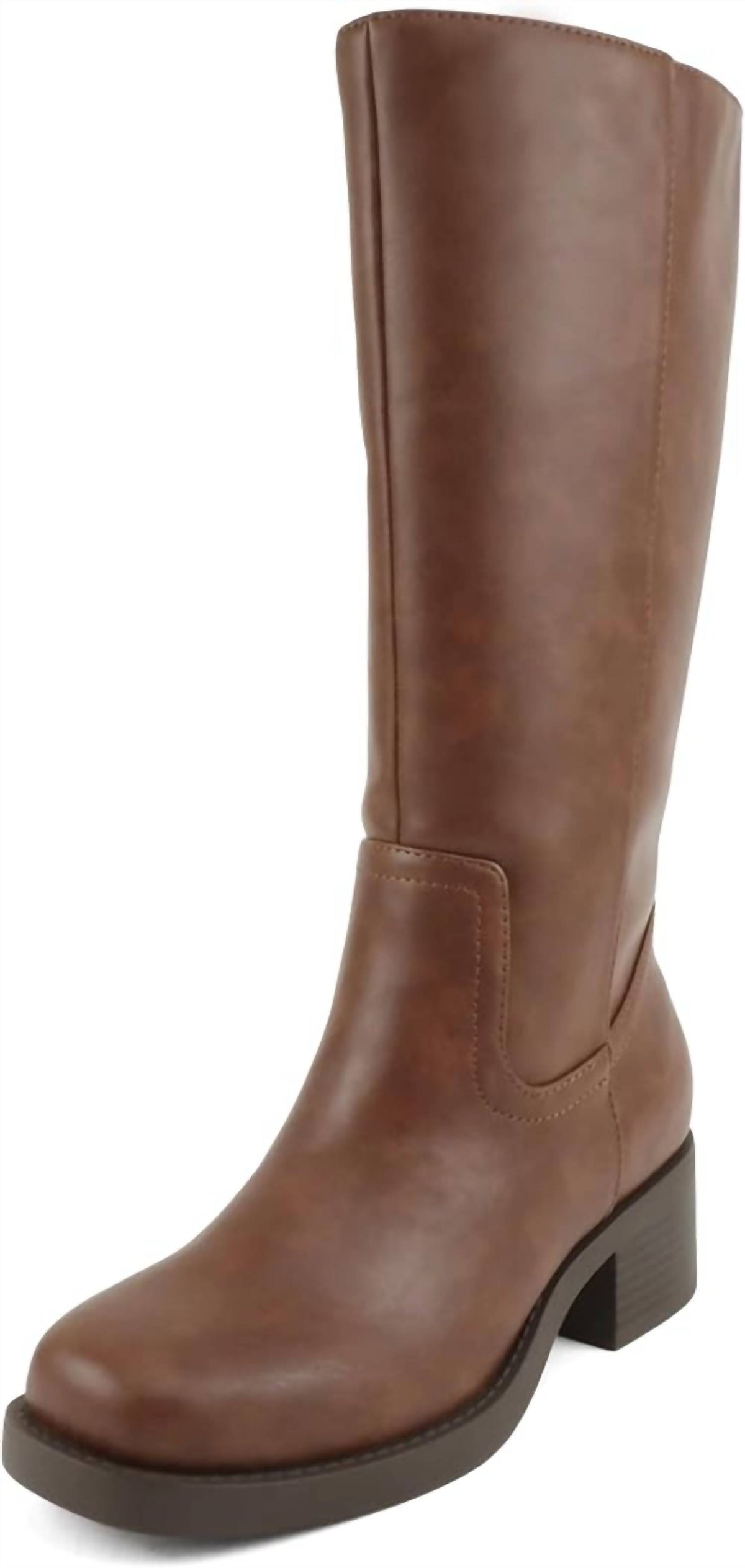 Soda - Women's Tall Square Toe Boots