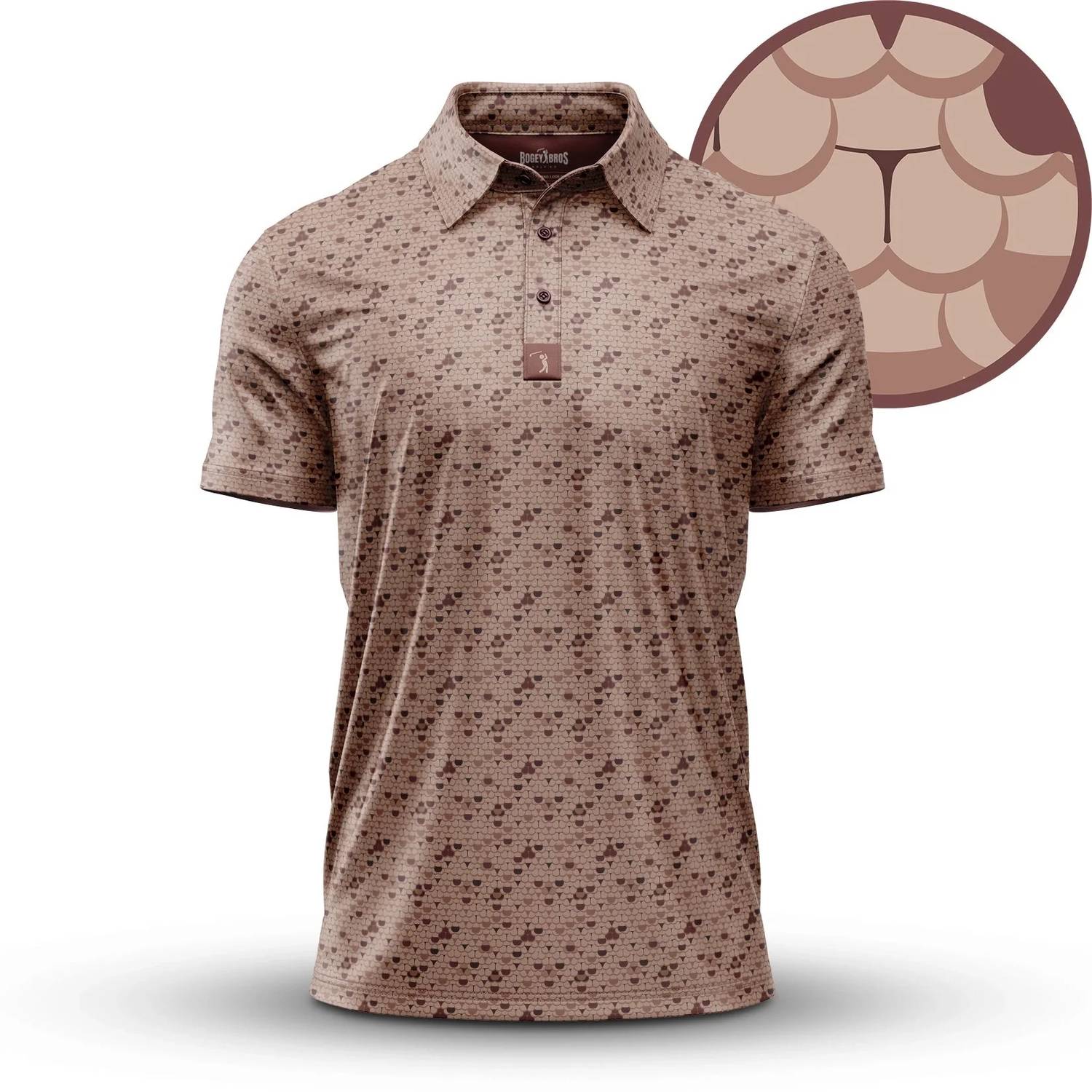 Bogey Bros - Men's Whale Tail Polo Shirt
