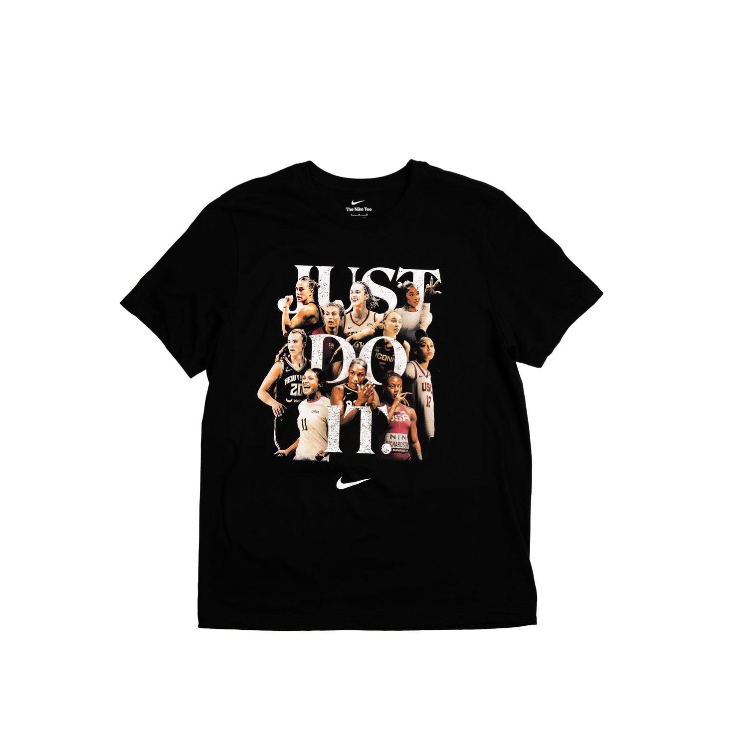 NIKE Women's Athlete Anthem Tee in black - women's t-shirt