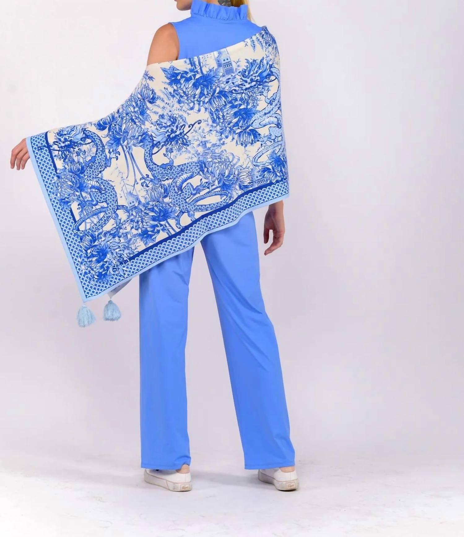 Kenny Dana - Dragon Denim Tonal Poncho