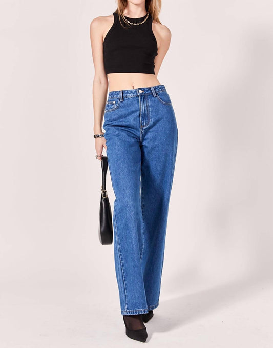 English Factory - Embroidered Bow Denim Jeans