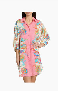 Johnny Was - BUTTON DOWN SHIRT DRESS