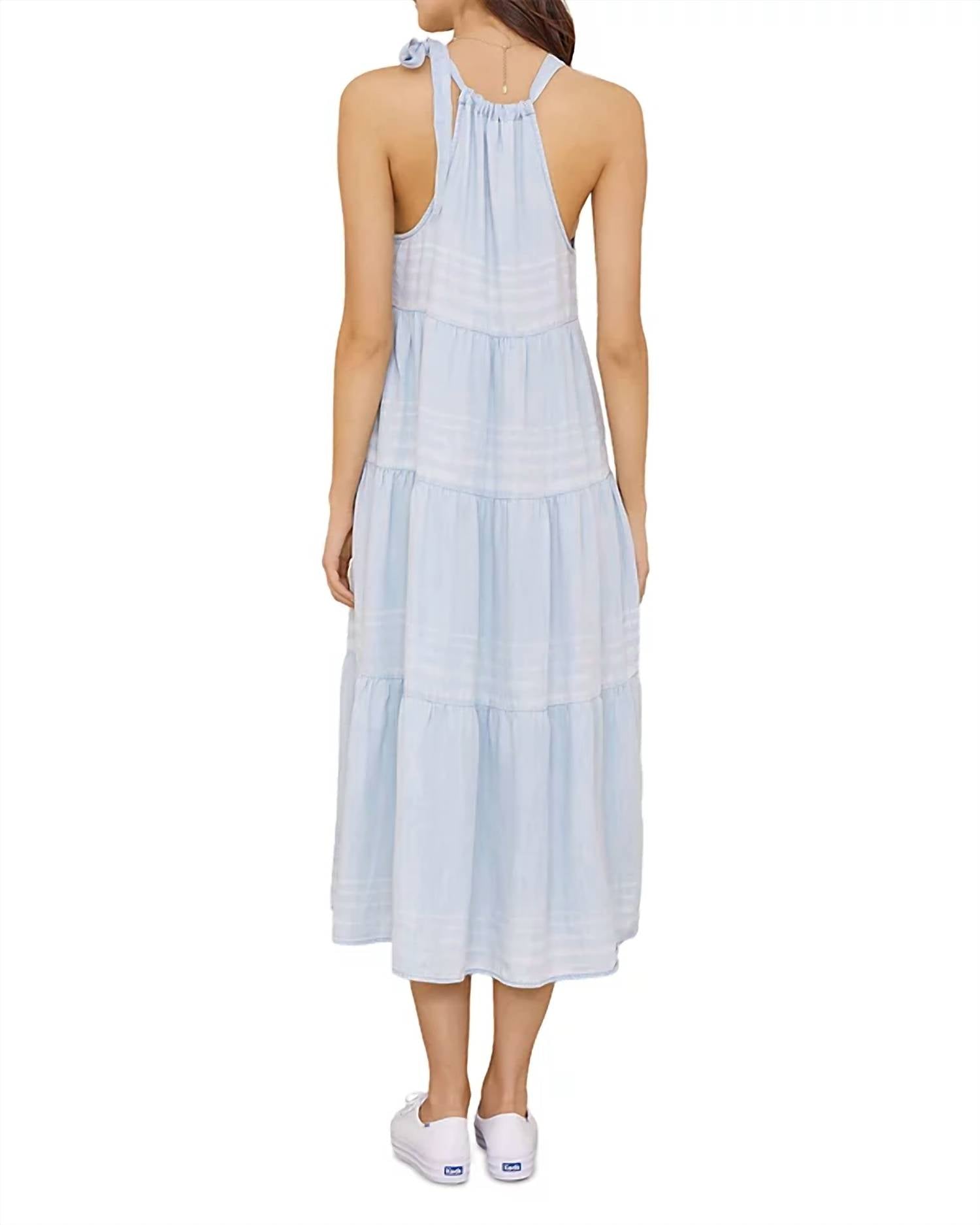 Bella Dahl - Tiered Halter Midi Dress