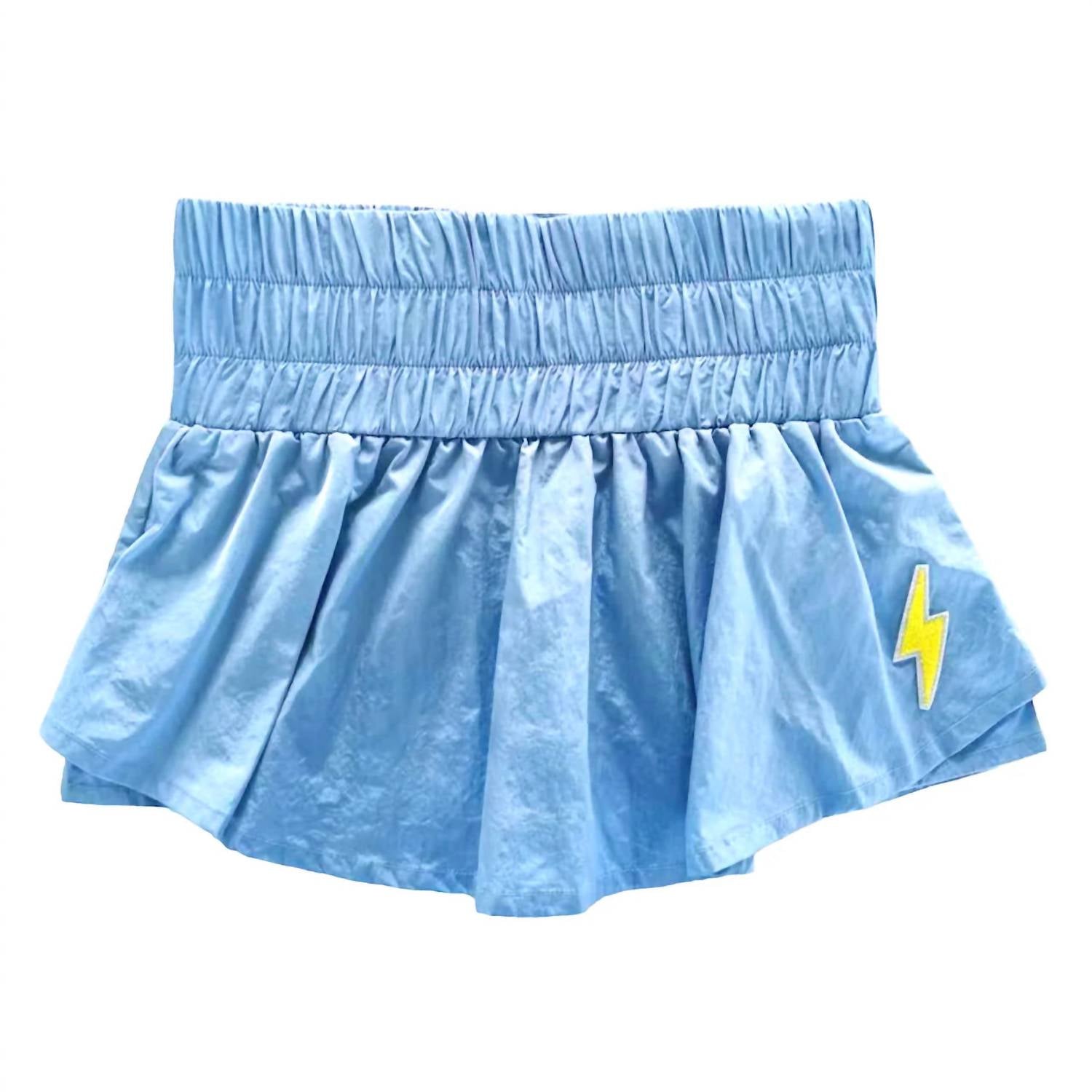 Little Olin - Girls' Gathered Mini Skort