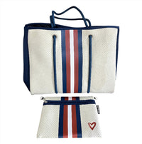 preneLOVE Women's Tote Bag in stripe - women's bag