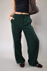 Z Supply Saunder Track Pant in garland green 1 - women's pants