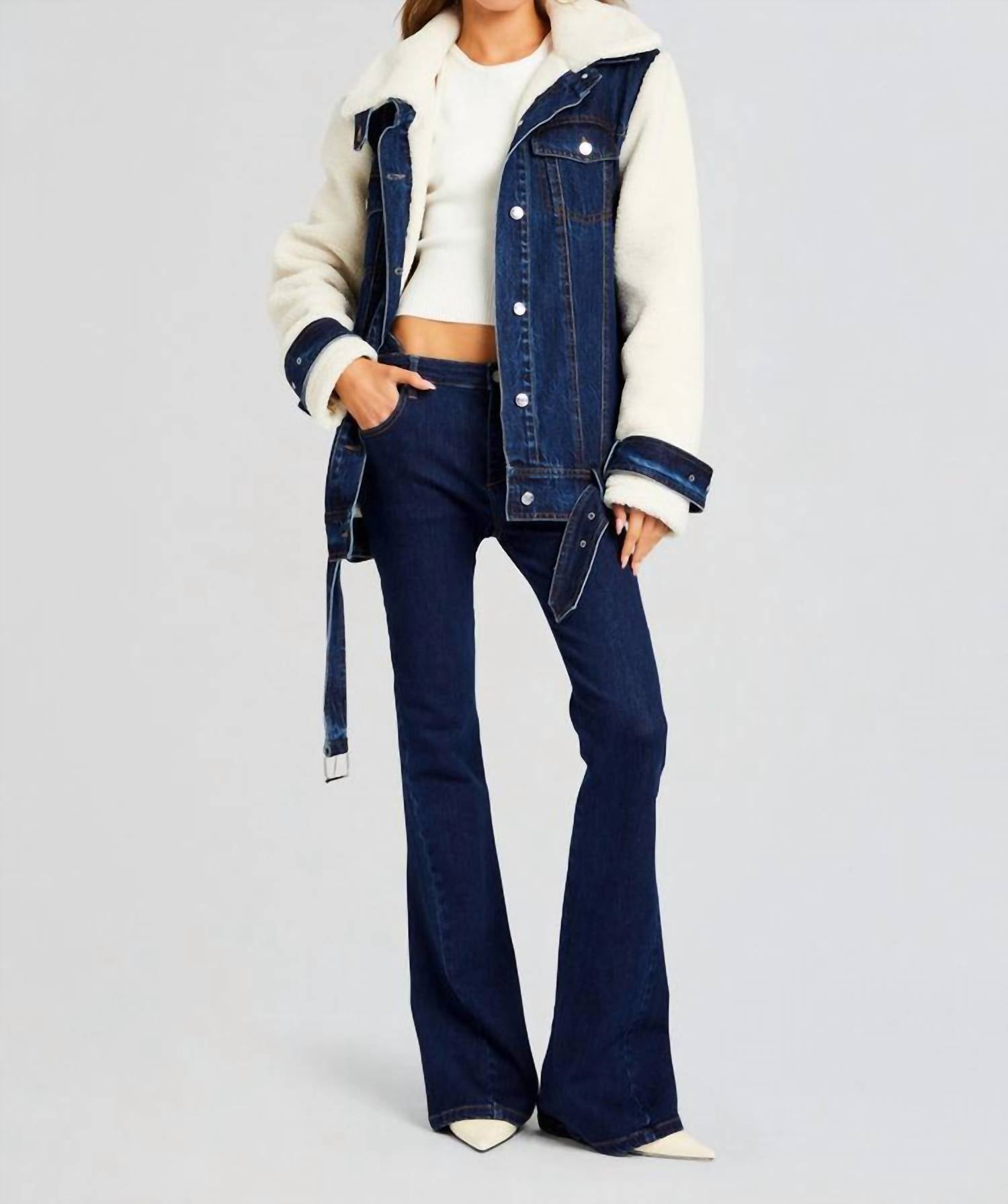 Ser.O.Ya - Trisha Mid Rise Flare Pant Jeans