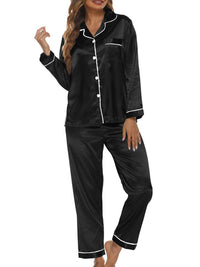 Wholesalesir - Button Up Pajamas For Long Sleeve Soft Set