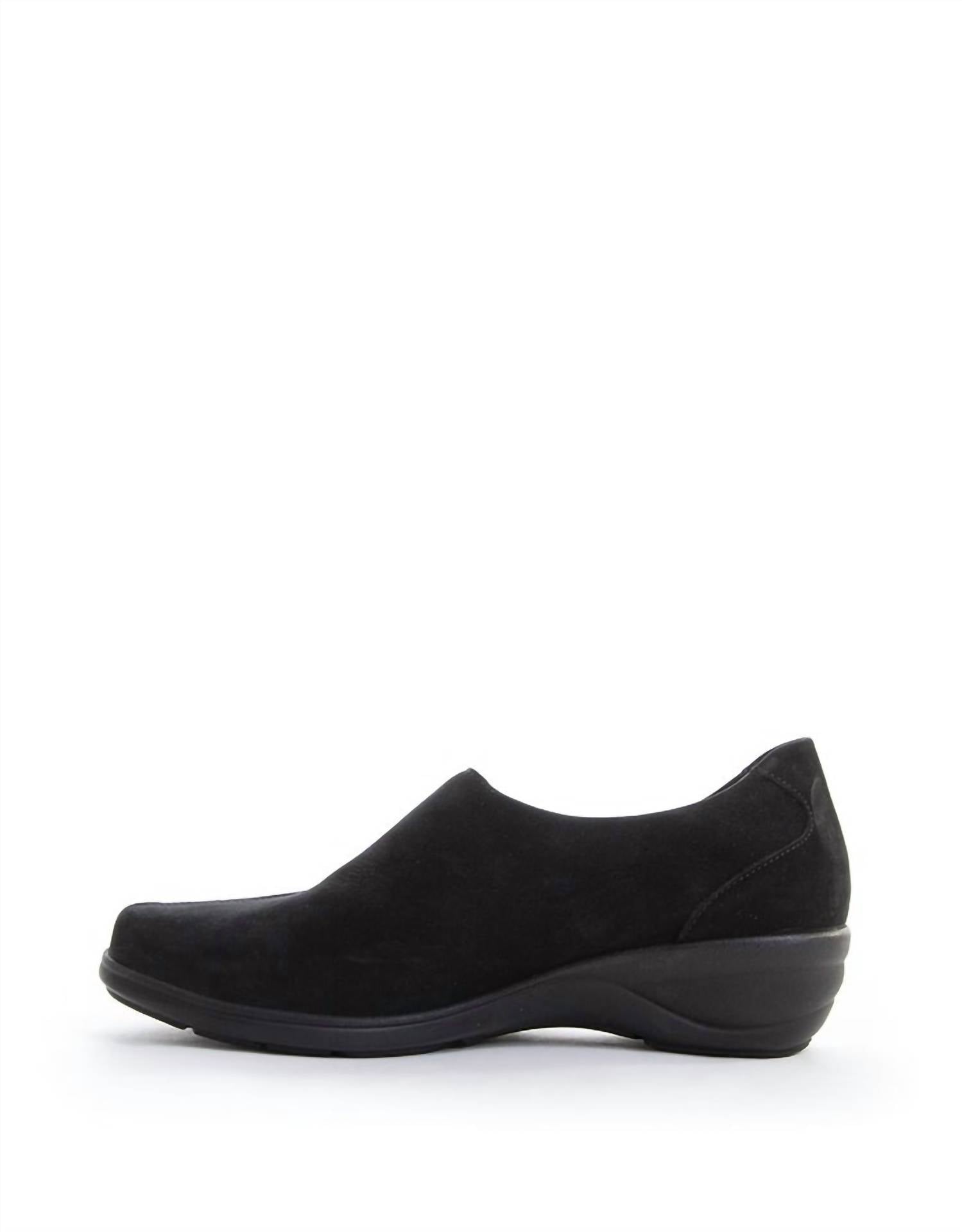 Waldlaufer Women's Fame Slip On Shoes in black - women's flats - detail view