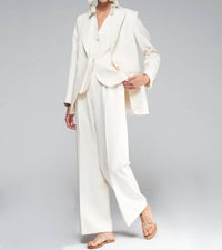 Vilagallo - Crepe Wide Leg Trousers