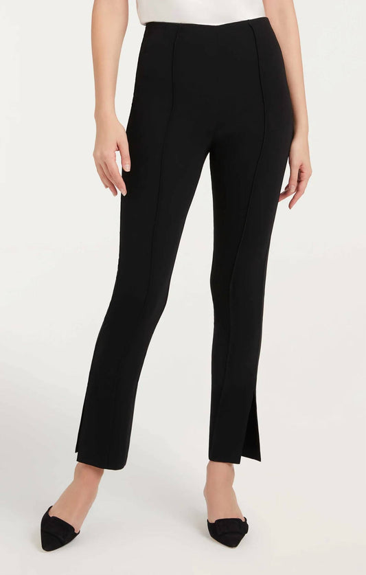 Cinq A Sept - Brianne High-rise Ankle-slit Trousers