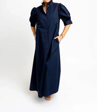 Karlie - Poplin Maxi Dress