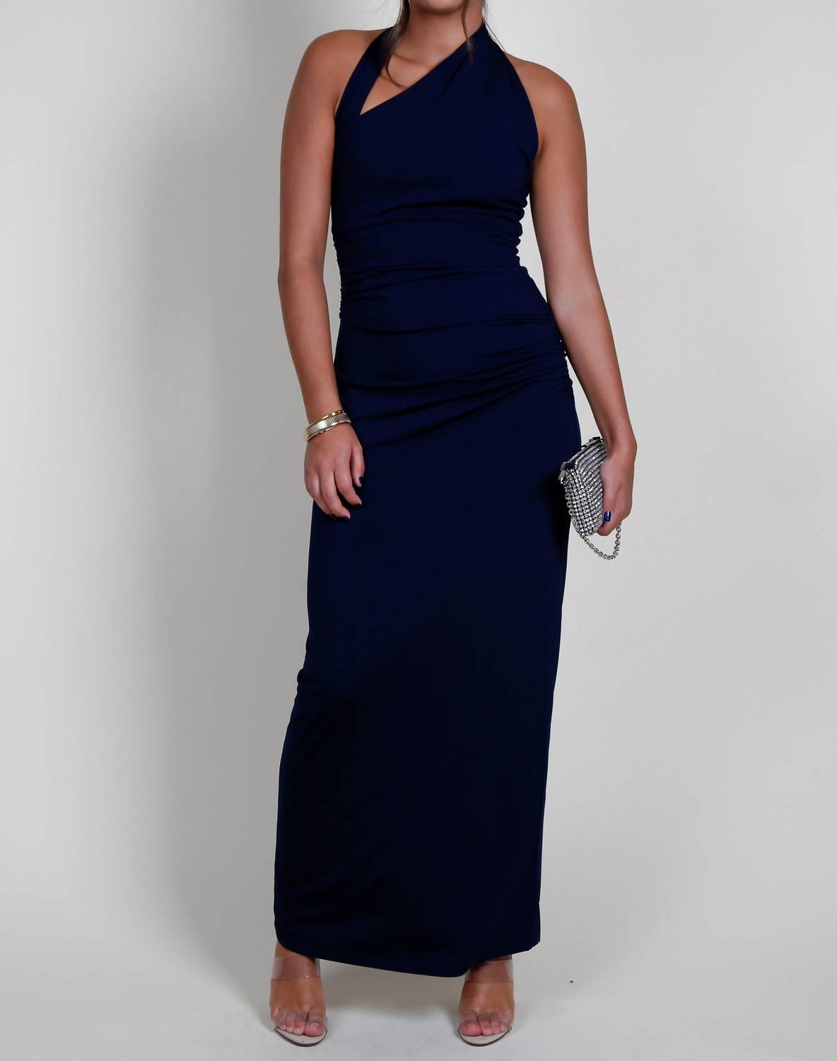 Misha - Krystal Asymmetrical Maxi Dress