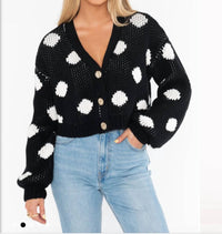 Show Me Your Mumu - White dot Cardi