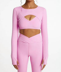 Year Of Ours - Ribbed Active Shrug Top