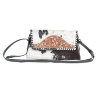 Myra Bag - Playful Leather & Hair-on Hide Wallet Shoulder Bag