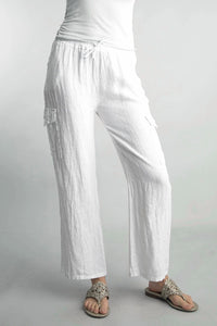 Tempo Paris - Cargo Linen Pant