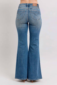 Judy Blue - Mid Rise Tummy Control Vintage Flare Jeans