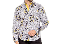 Eight X - Honeycomb Hive Button Down Shirt