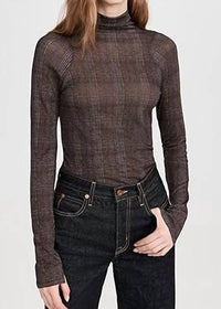 Rag & Bone - Shaw Paneled Long Sleeve Tee