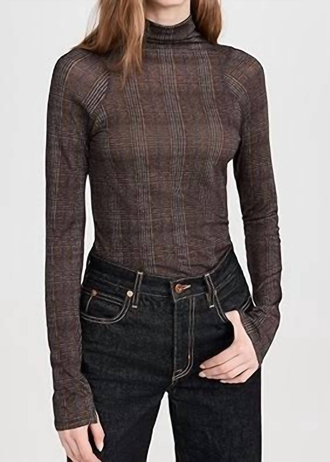 Rag & Bone - Shaw Paneled Long Sleeve Tee
