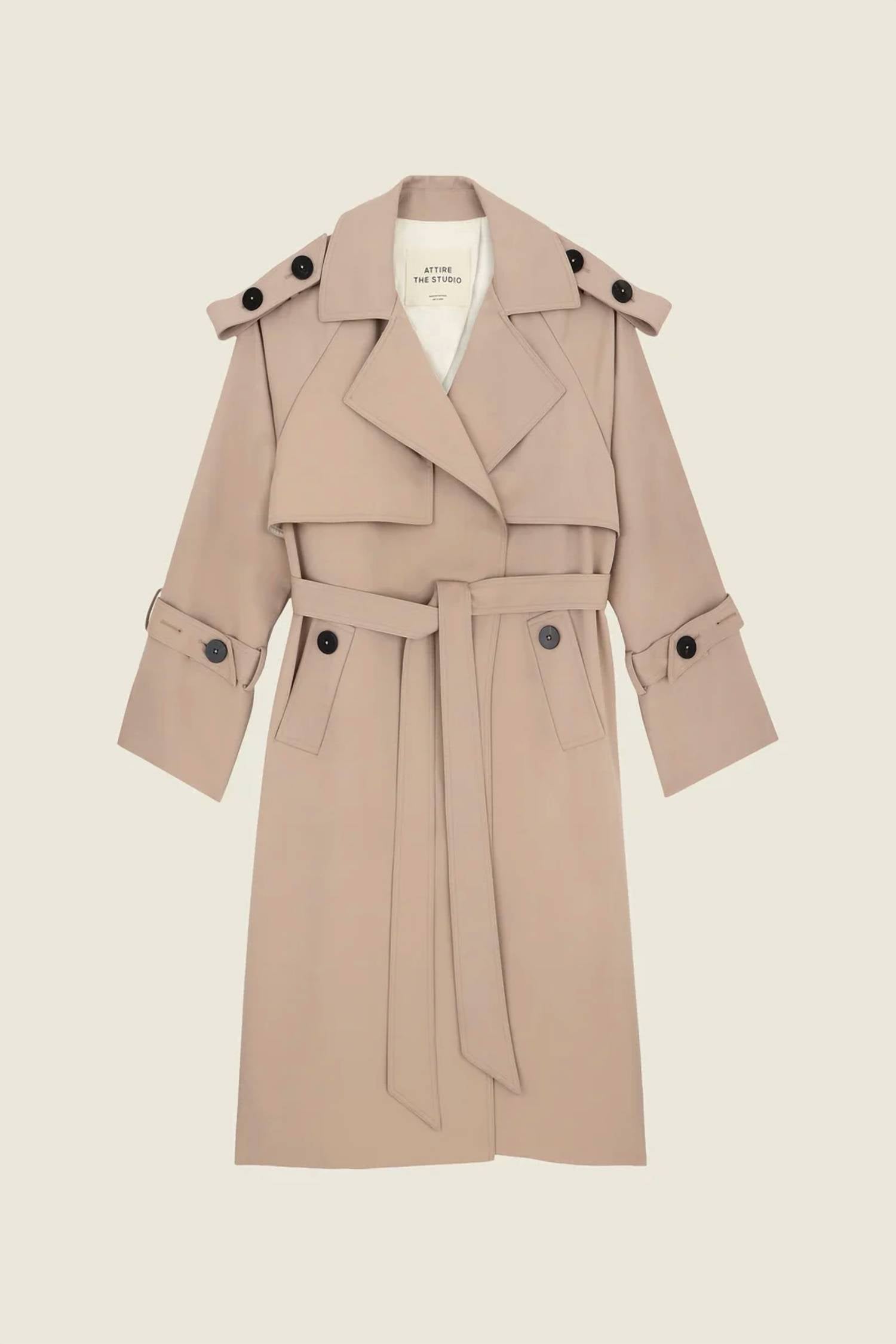 Salvatore Ferragamo - Wool Trench Coat