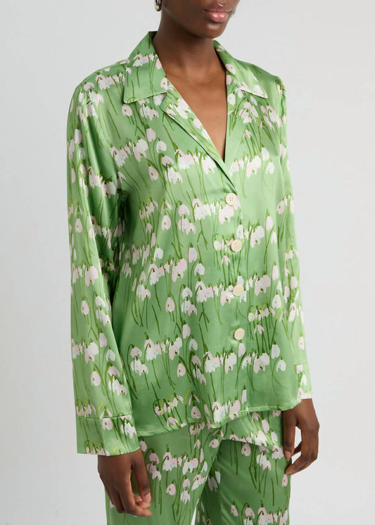 Bernadette - Louis Floral-print Pyjama Shirt